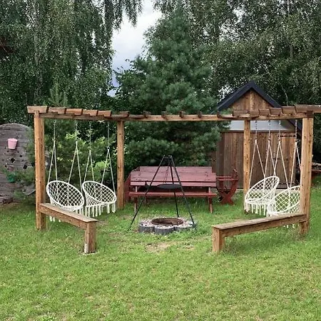 Odpoczywajka Brzozowy Z Balia I Sauna ヴィラ Borucino