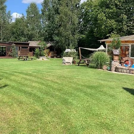 Odpoczywajka Brzozowy Z Balia I Sauna * Borucino (Kartuzy)