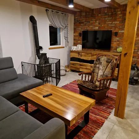 Odpoczywajka Brzozowy Z Balia I Sauna ヴィラ *