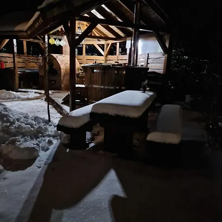 Odpoczywajka Brzozowy Z Balia I Sauna * Borucino (Kartuzy)