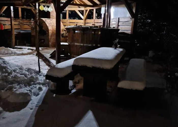 Odpoczywajka Brzozowy Z Balia I Sauna * Borucino (Kartuzy)